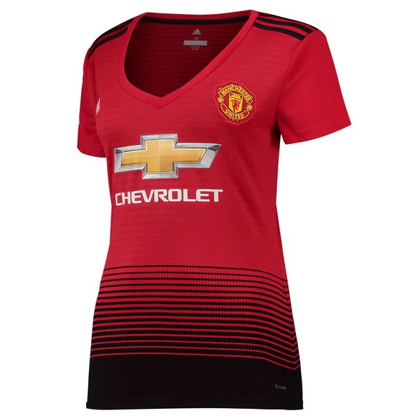 Camiseta Manchester United 1ª Mujer 2018-2019 Rojo